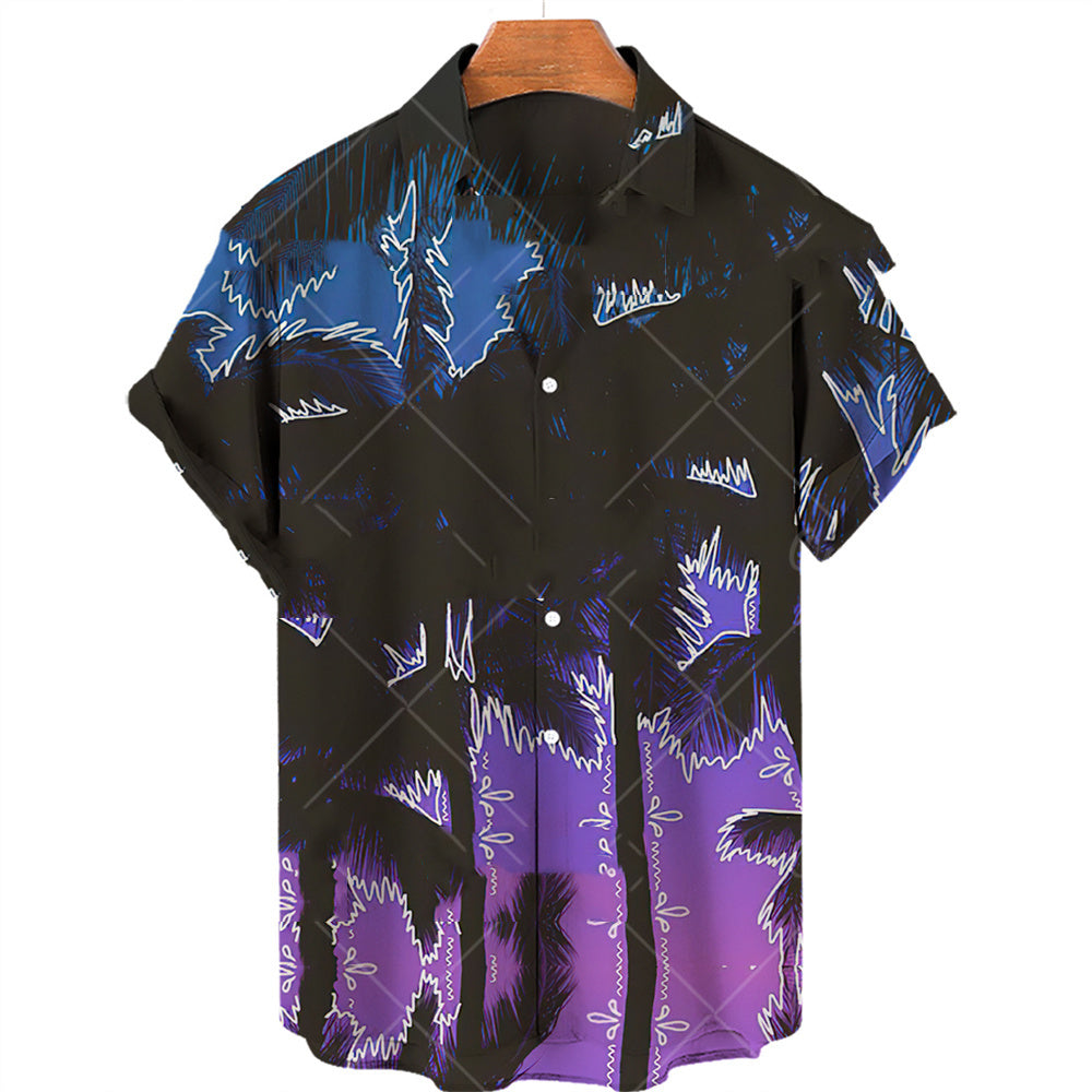 Lightweight Short Sleeve Hawaiian Shirt - 225 Clothing Company