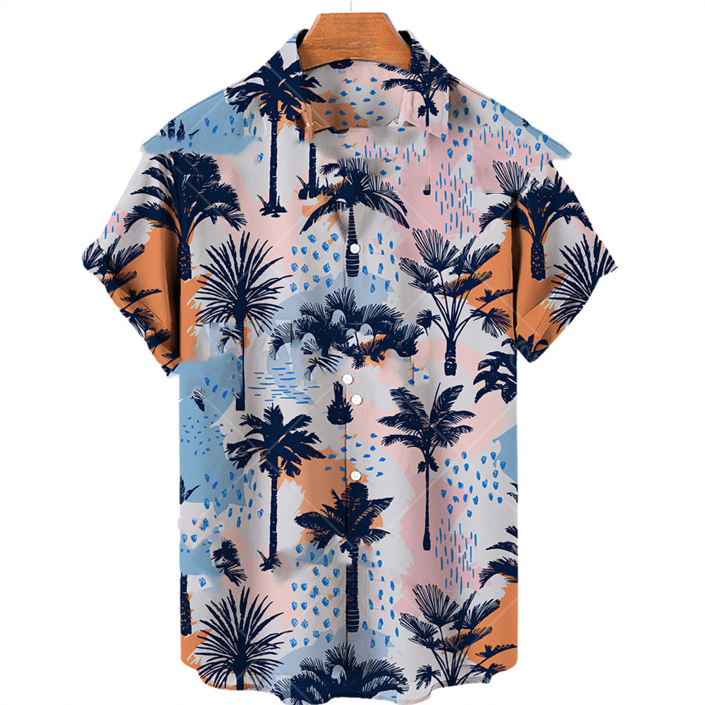Lightweight Short Sleeve Hawaiian Shirt - 225 Clothing Company