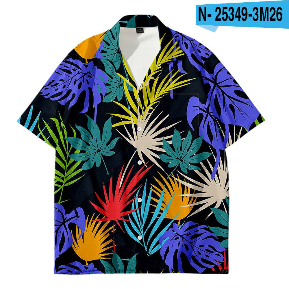 Hawaiian print shirt -various styles - 225 Clothing Company