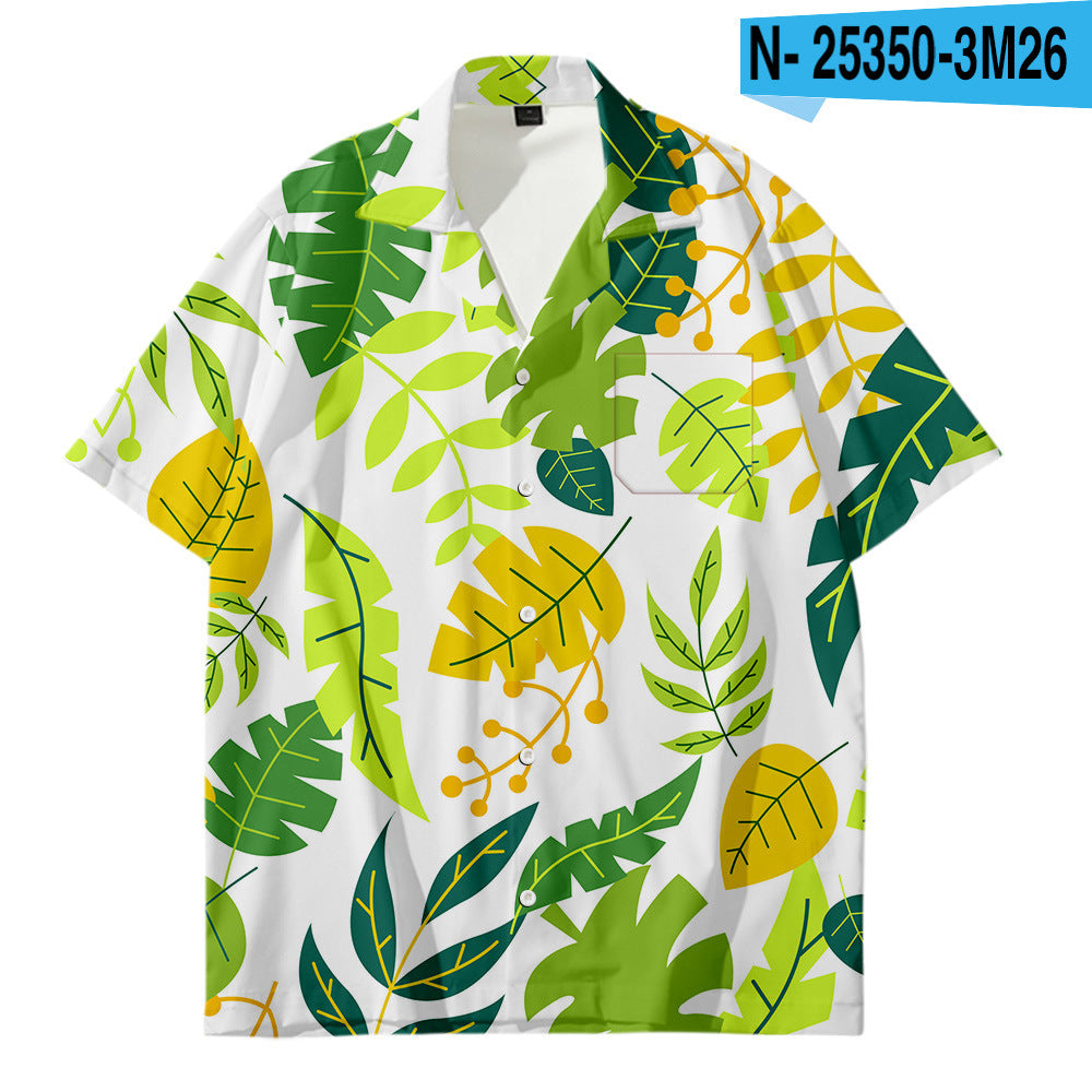 Hawaiian print shirt -various styles - 225 Clothing Company