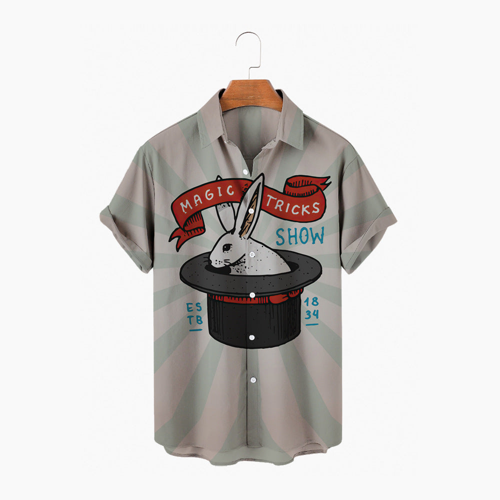 Circus design Men's Hawaiian Shirt - Multiple Styles - 225 Clothing Company