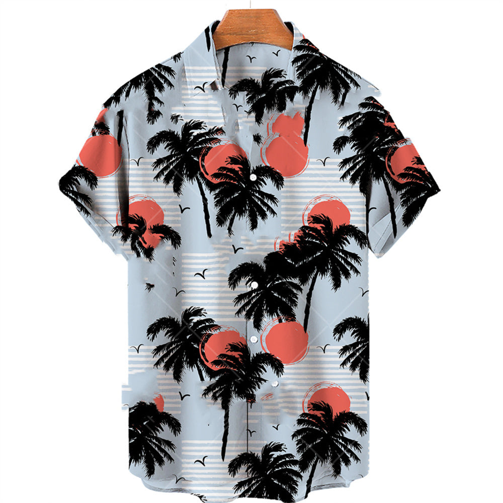 Lightweight Short Sleeve Hawaiian Shirt - 225 Clothing Company