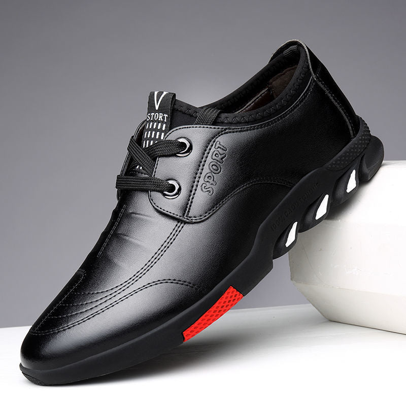 Leather Shoes Mens Leather Spring New Mens Business - 225 Clothing Company
