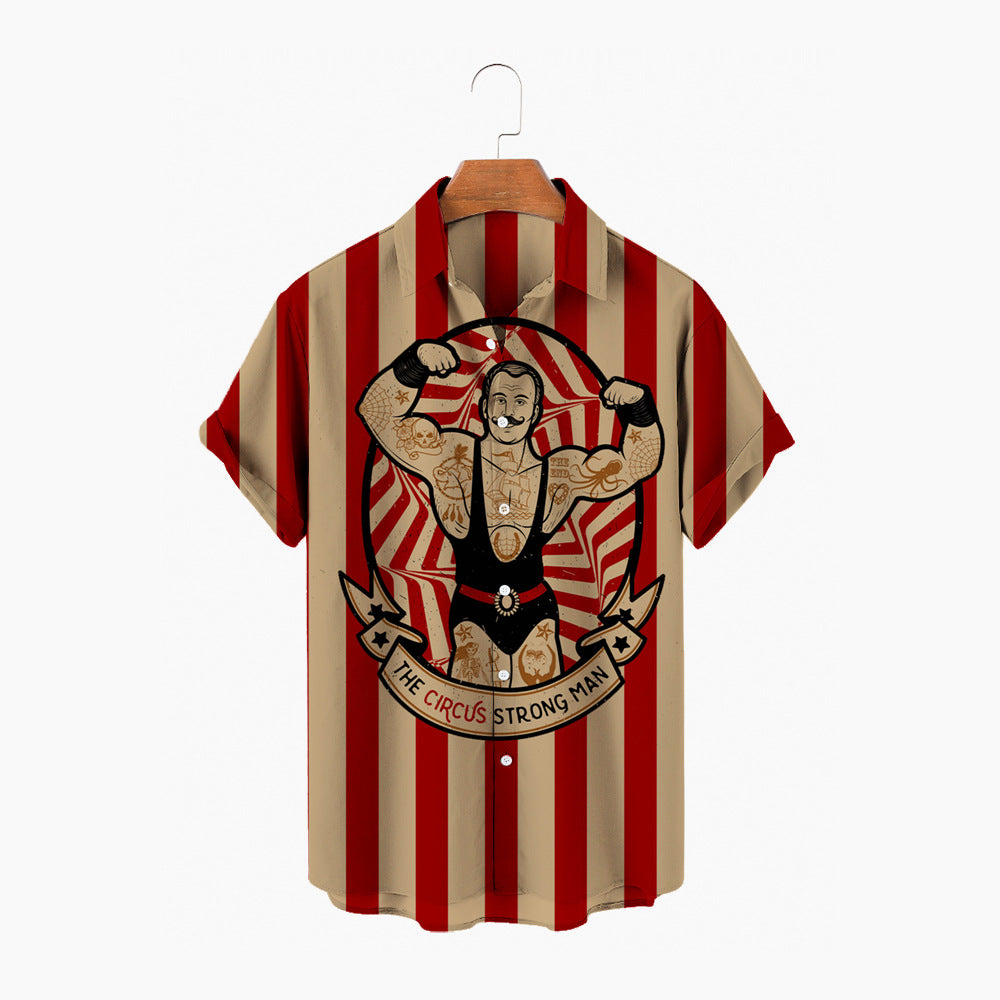 Circus design Men's Hawaiian Shirt - Multiple Styles - 225 Clothing Company