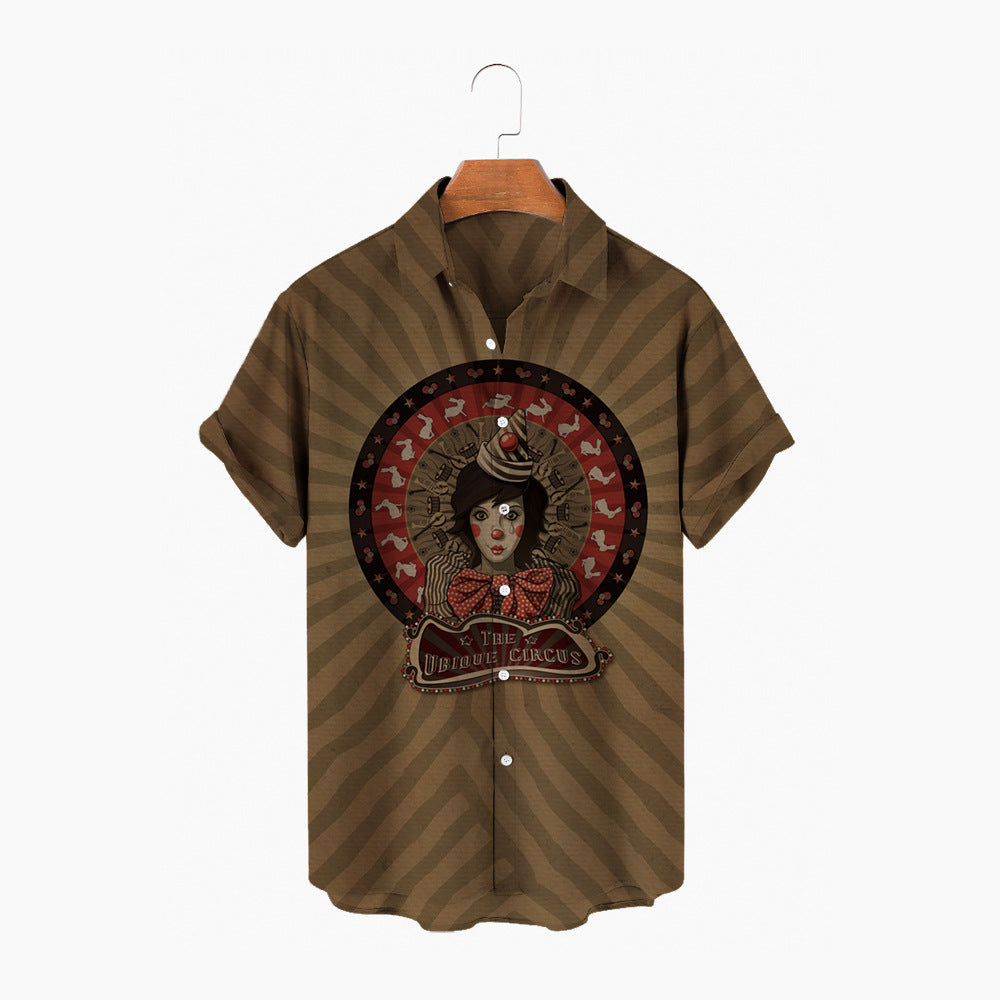 Circus design Men's Hawaiian Shirt - Multiple Styles - 225 Clothing Company
