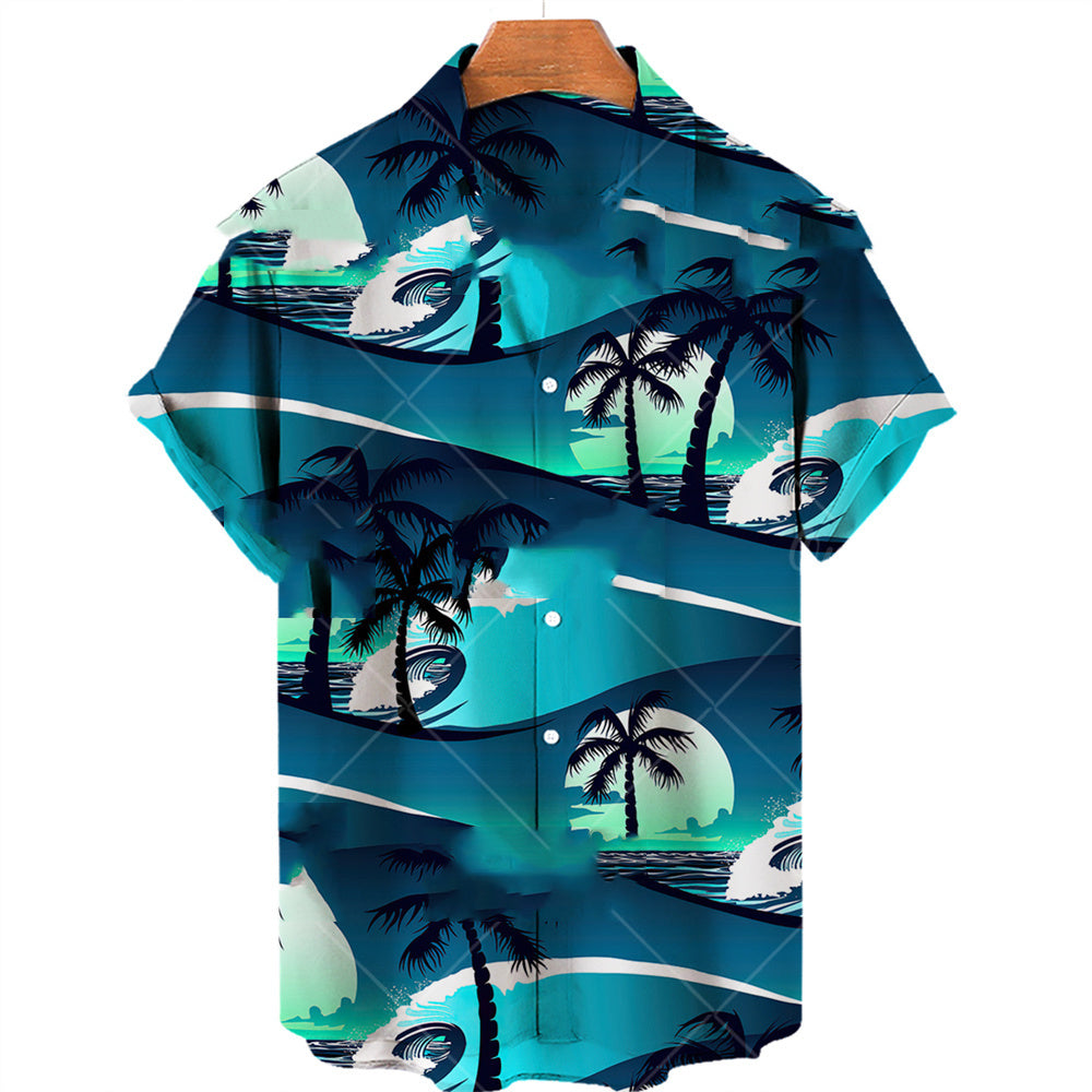 Lightweight Short Sleeve Hawaiian Shirt - 225 Clothing Company