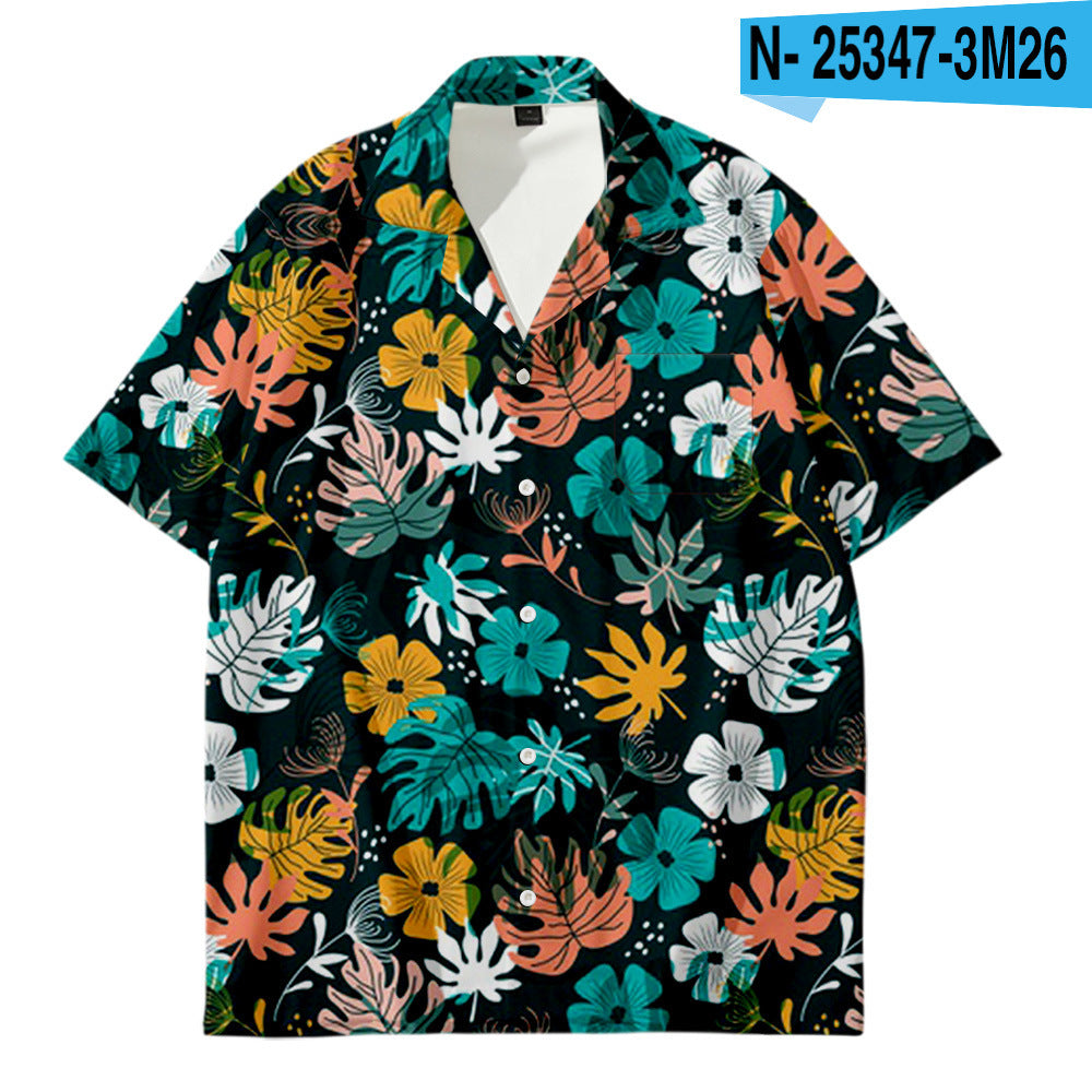 Hawaiian print shirt -various styles - 225 Clothing Company