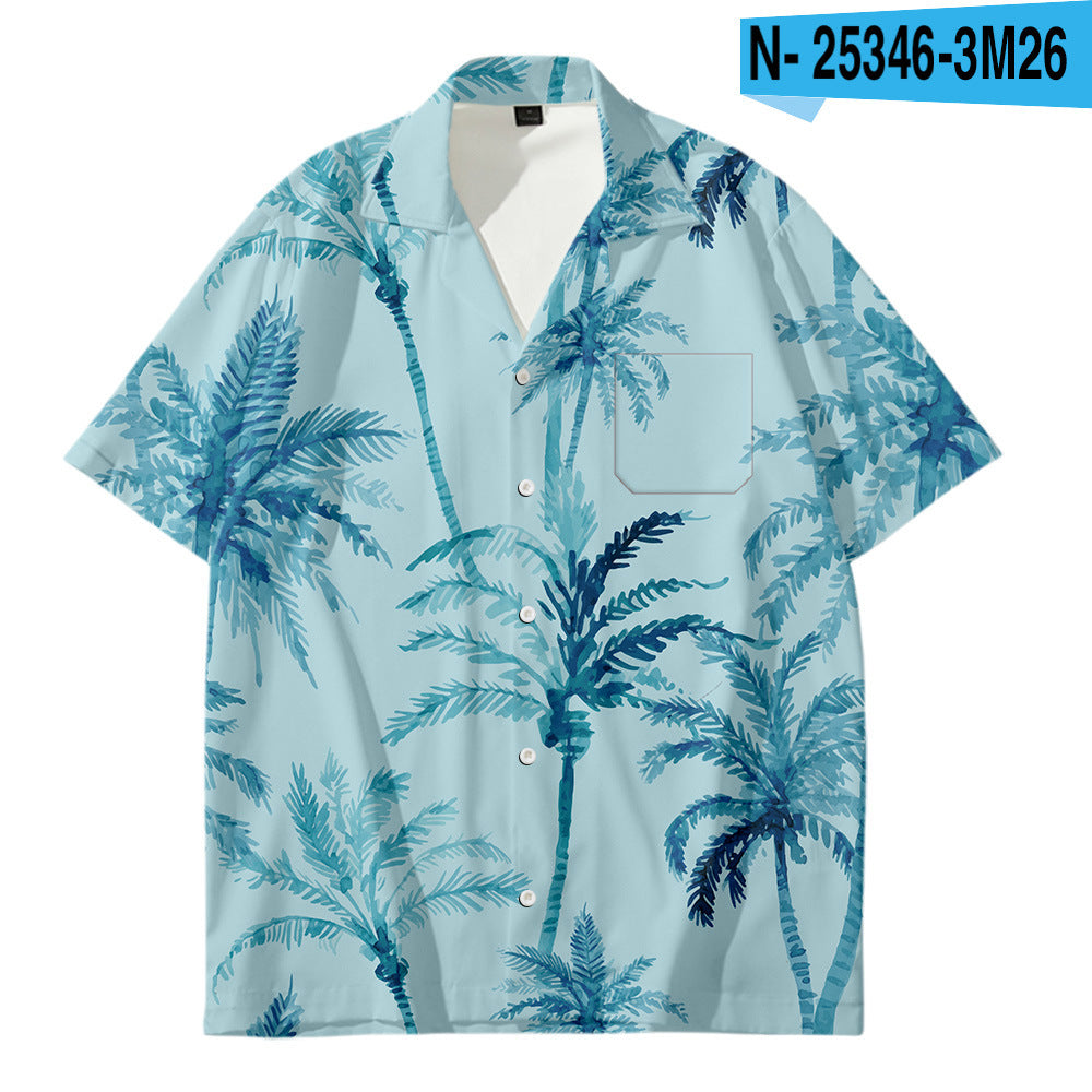 Hawaiian print shirt -various styles - 225 Clothing Company