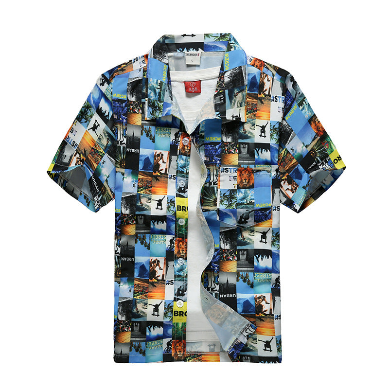 Hawaiian print shirt - 225 Clothing Company