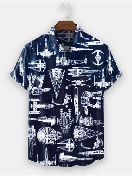 Star Wars Inspired Hawaiian Shirt