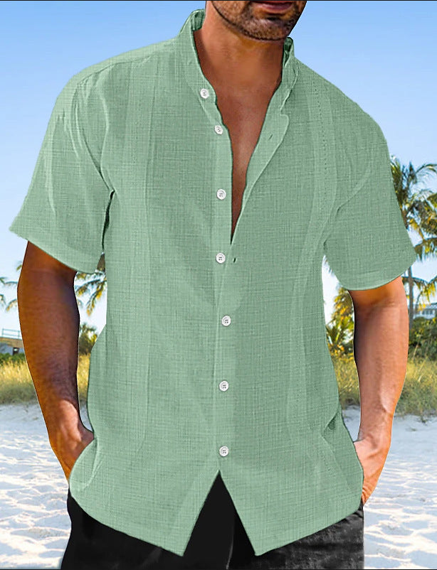 Men's Casual Fashion Casual Cardigan Shirt