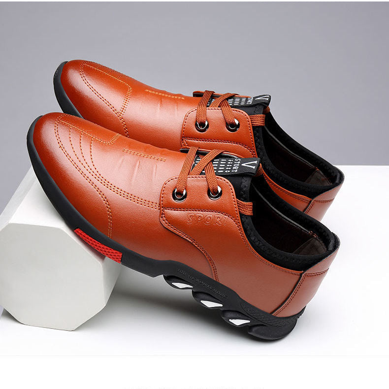 Leather Shoes Mens Leather Spring New Mens Business - 225 Clothing Company