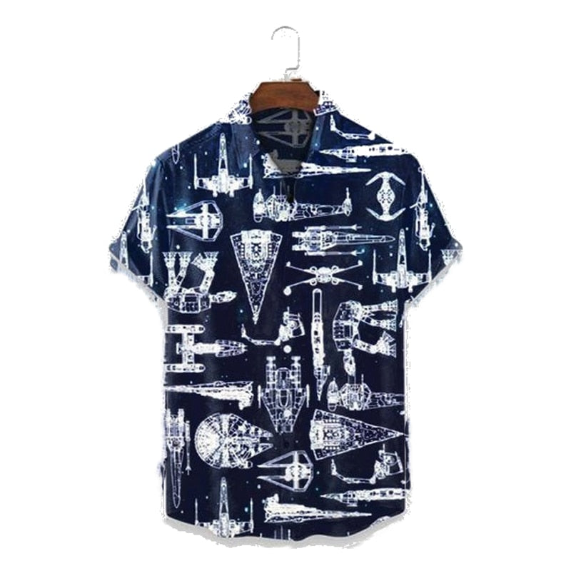 Star Wars Inspired Hawaiian Shirt
