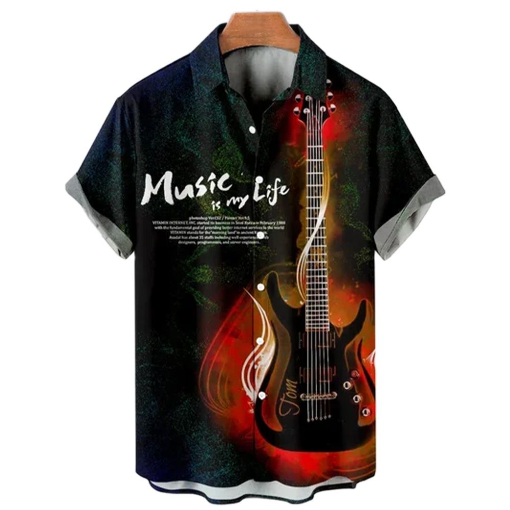 Music Rock and Roll Themed Shirts